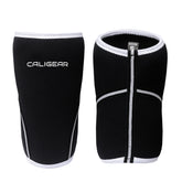 CALIGEAR 7MM KNEE SLEEVES - BLACK/WHITE